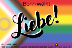 CSD Bonn 2025 - Beethovens Bunte
